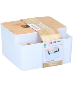Κουτί Χαρτομάντηλων 16.5x15.5x9.7cm ALPINA