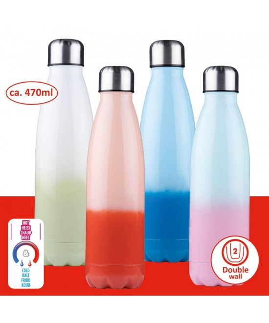 Θερμός Μπουκάλι 470ml Πολύχρωμο ALPINA