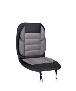 Μαξιλάρι Καθίσματος Αυτοκινήτου PVC/Σουέτ Γκρι 118x54.5cm
