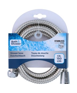 Σπιράλ Ντους 150cm Ανοξείδωτο