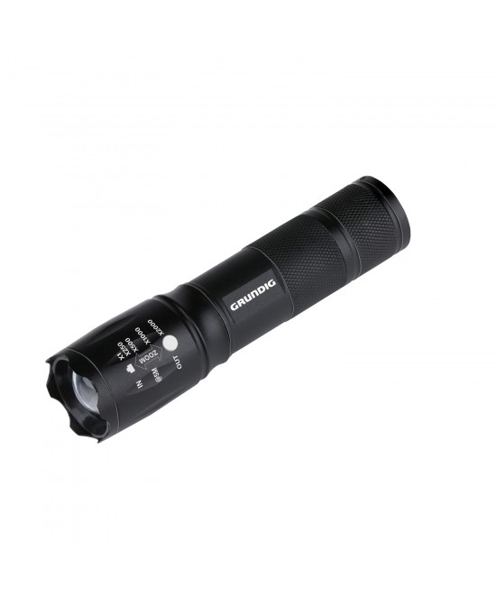 Φακός LED 1W 80 Lumens με Ζουμ GRUNDIG Φακός LED 1W 80 Lumens με Ζουμ GRUNDIG