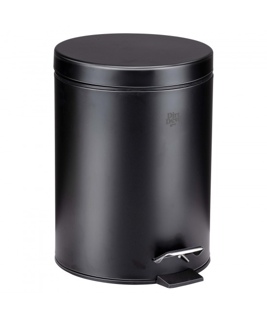 Κάδος Πεντάλ 5lt Μαύρο DIRT DEVIL