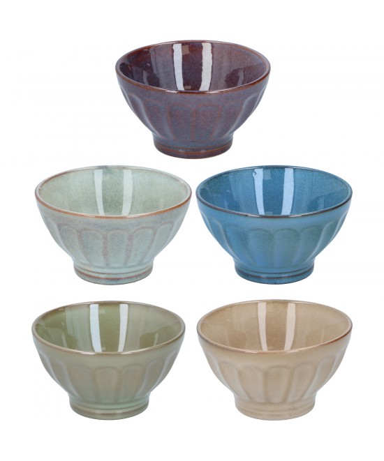 Μπολ Stoneware 5 Σχέδια Μπολ Stoneware 5 Σχέδια