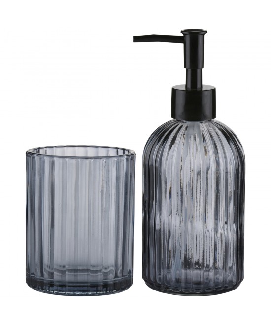 Σετ Διανομέας Σαπουνιού και Ποτήρι ARTI CASA Σετ Διανομέας Σαπουνιού και Ποτήρι ARTI CASA