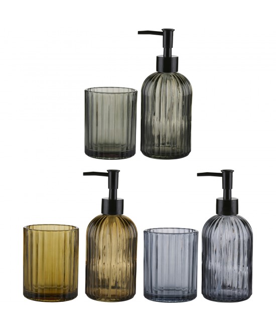 Σετ Διανομέας Σαπουνιού και Ποτήρι ARTI CASA Σετ Διανομέας Σαπουνιού και Ποτήρι ARTI CASA