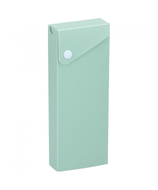 Κασετίνα Μολυβιών Πράσινο/Μπλε/Ροζ/Μωβ Πλαστικό Σε 4 Χρώματα