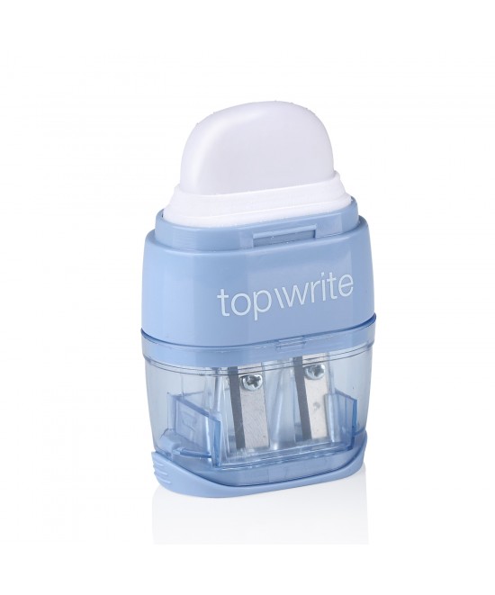 Γόμα και Ξύστρα Σε 4 Χρώματα TOPWRITE