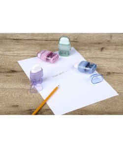 Γόμα και Ξύστρα Σε 4 Χρώματα TOPWRITE