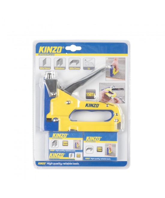 Συρραπτικό με 1500 Συνδετήρες KINZO Συρραπτικό με 1500 Συνδετήρες KINZO