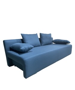 Καναπές Κρεβάτι Τριθέσιος ArteLibre URBAN LOUNGE 3S Μπλε Ύφασμα 194x93x72cm