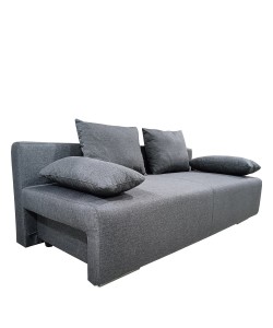Καναπές Κρεβάτι Τριθέσιος ArteLibre URBAN LOUNGE 3S Γκρι Ύφασμα 194x93x72cm