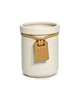 Ποτήρι Μπεζ Κεραμικό