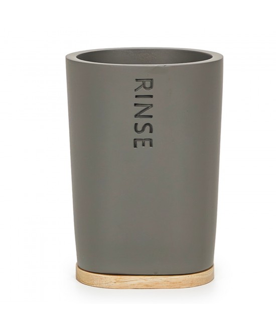 Ποτήρι Γκρι Σκούρο Πολυρεζίνη Ποτήρι Γκρι Σκούρο Πολυρεζίνη