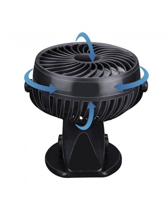 Φορητός Ανεμιστήρας Με Κλιπ 1200mAh LIFETIME AIR Φορητός Ανεμιστήρας Με Κλιπ 1200mAh LIFETIME AIR