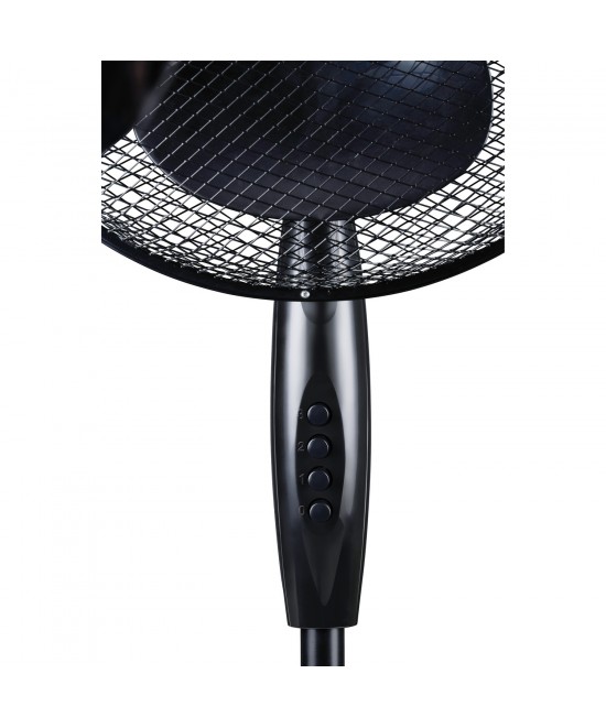 Ορθοστάτης Ανεμιστήρας Μαύρο 230V 40cm 102-125cm 45W LIFETIME AIR Ορθοστάτης Ανεμιστήρας Μαύρο 230V 40cm 102-125cm 45W LIFETIME AIR