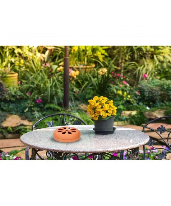 Σετ Σπείρες Citronella Σε Δοχείο Τερακότα 7Τμχ ARTI CASA