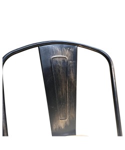 Καρέκλα ArteLibre Βιομηχανικού Τύπου Vintage TOLIKO II Μαύρο Αντικέ/Φυσικό Μέταλλο/Ξύλο 45x53x85cm Καρέκλα ArteLibre Βιομηχανικού Τύπου Vintage TOLIKO II Μαύρο Αντικέ/Φυσικό Μέταλλο/Ξύλο 45x53x85cm