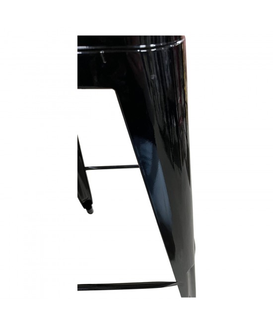 Σκαμπό Bar ArteLibre Βιομηχανικού Τύπου Vintage MOLERO II Μαύρο/Καφέ Μέταλλο/Ξύλο 44x44x94cm Σκαμπό Bar ArteLibre Βιομηχανικού Τύπου Vintage MOLERO II Μαύρο/Καφέ Μέταλλο/Ξύλο 44x44x94cm