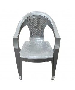 Καρέκλα Κήπου ArteLibre ECIE Γκρι Πλαστικό 79x59x58cm Καρέκλα Κήπου ArteLibre ECIE Γκρι Πλαστικό 79x59x58cm