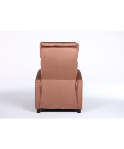 Πολυθρόνα Ανακλινόμενη ArteLibre TUREIS Καφέ Βελούδο 68x86x99cm Πολυθρόνα Ανακλινόμενη ArteLibre TUREIS Καφέ Βελούδο 68x86x99cm