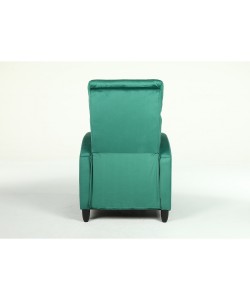 Πολυθρόνα Ανακλινόμενη ArteLibre ATRIA Πράσινο Βελούδο 67.5x90x104cm