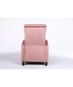 Πολυθρόνα Ανακλινόμενη ArteLibre ATRIA Σάπιο Μήλο Βελούδο 67.5x90x104cm
