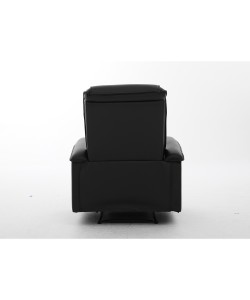 Πολυθρόνα Ανακλινόμενη ArteLibre CELAENO Μαύρο PU 80x96x97cm Πολυθρόνα Ανακλινόμενη ArteLibre CELAENO Μαύρο PU 80x96x97cm