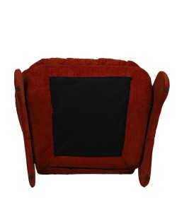 Πολυθρόνα ArteLibre ANANKE Πορτοκαλί Ύφασμα/Μέταλλο/Ξύλο 85x78x84cm