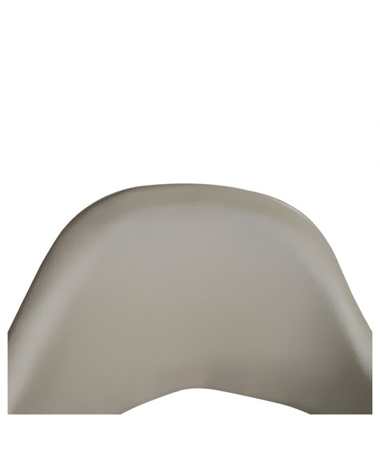 Καρέκλα Τραπεζαρίας ArteLibre SOLANA Cappuccino/Μαύρο PU/Μέταλλο 51x51x81cm