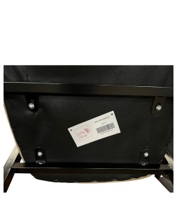 Καρέκλα Τραπεζαρίας ArteLibre SOLANA Cappuccino/Μαύρο PU/Μέταλλο 51x51x81cm