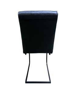 Καρέκλα Τραπεζαρίας ArteLibre ESTRELLA Γκρι/Μαύρο PU/Μέταλλο 43x56x95cm Καρέκλα Τραπεζαρίας ArteLibre ESTRELLA Γκρι/Μαύρο PU/Μέταλλο 43x56x95cm