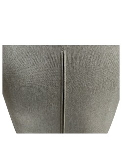 Καρέκλα Τραπεζαρίας ArteLibre LAGOA Ανοιχτό Καφέ/Φυσικό Ύφασμα/Μέταλλο 46x57x86cm