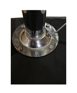 Καρέκλα Εργασίας ArteLibre FIRMEZA Λευκό/Χρώμιο PU/Μέταλλο 47x47x67/78cm