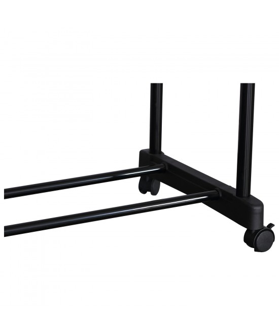 Έπιπλο Εισόδου ArteLibre SOUTHMERE Μαύρο Μέταλλο 74.5x39x157cm