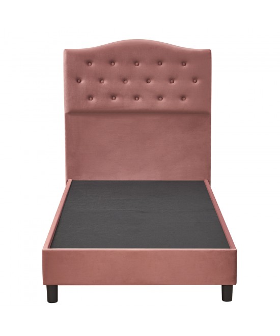 Κρεβάτι Μονό ArteLibre JUNIPER Σάπιο Μήλο Ύφασμα Για Στρώμα 90x200cm Κρεβάτι Μονό ArteLibre JUNIPER Σάπιο Μήλο Ύφασμα Για Στρώμα 90x200cm