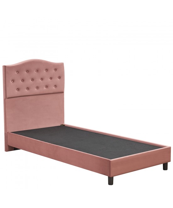 Κρεβάτι Μονό ArteLibre JUNIPER Σάπιο Μήλο Ύφασμα Για Στρώμα 90x200cm Κρεβάτι Μονό ArteLibre JUNIPER Σάπιο Μήλο Ύφασμα Για Στρώμα 90x200cm