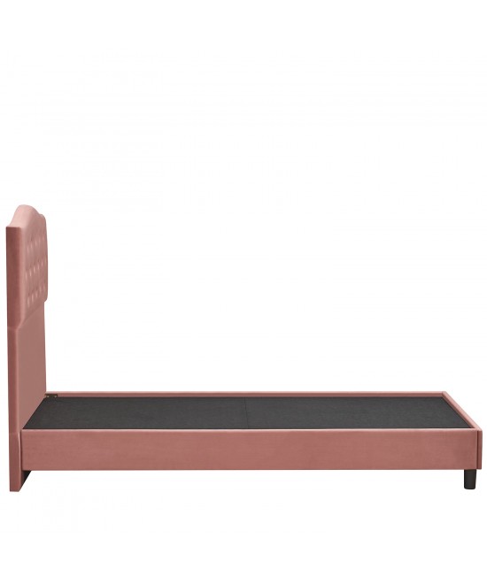 Κρεβάτι Μονό ArteLibre JUNIPER Σάπιο Μήλο Ύφασμα Για Στρώμα 90x200cm Κρεβάτι Μονό ArteLibre JUNIPER Σάπιο Μήλο Ύφασμα Για Στρώμα 90x200cm