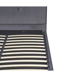 Κρεβάτι Υπέρδιπλο ArteLibre YUMA Γκρι Ύφασμα Για Στρώμα 160x200cm Κρεβάτι Υπέρδιπλο ArteLibre YUMA Γκρι Ύφασμα Για Στρώμα 160x200cm