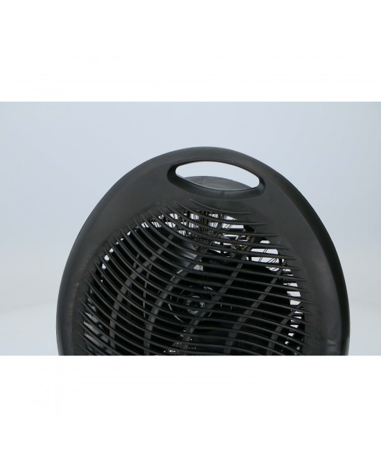 Αερόθερμο Με 2 Επιλογές Θερμοκρασίας Μαύρο 2000W 22x13x27cm ALPINA