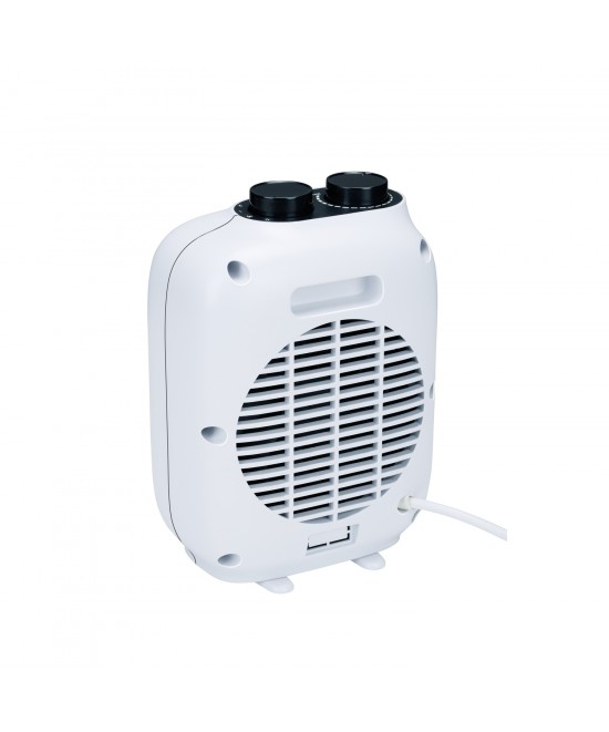 Φορητό Αερόθερμο 2-Σε-1 1500W Λευκό/Μαύρο 16x10x22cm ALPINA