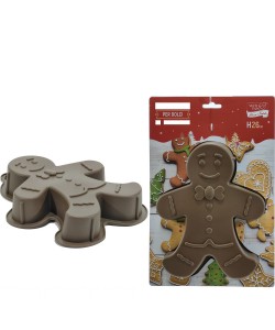 Χριστουγεννιάτικο Καλούπι Gingerbread Σε Σιλικόνη 26cm