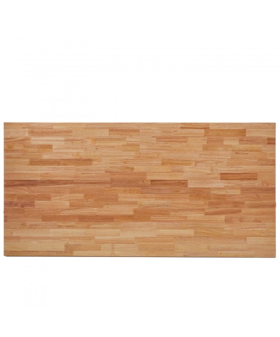 Τραπέζι Τραπεζαρίας ArteLibre DRYOPIS Sonoma/Μαύρο Ξύλο/Μέταλλο 120x75x75cm