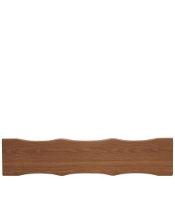 Παγκάκι Τραπεζαρίας ArteLibre AEMON Σκούρο Ακακία/Μαύρο Μέταλλο/MDF 180x40x47cm