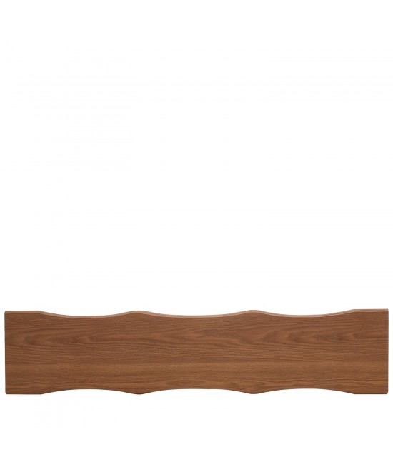 Παγκάκι Τραπεζαρίας ArteLibre AEMON Σκούρο Ακακία/Μαύρο Μέταλλο/MDF 180x40x47cm