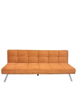 Καναπές Κρεβάτι ArteLibre ELVORE Κεχριμπάρι Ύφασμα/Ξύλο 190x83x74cm