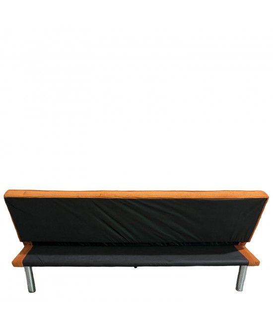 Καναπές Κρεβάτι ArteLibre ELVORE Κεχριμπάρι Ύφασμα/Ξύλο 190x83x74cm