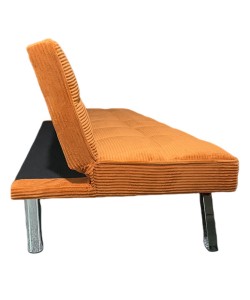 Καναπές Κρεβάτι ArteLibre ELVORE Κεχριμπάρι Ύφασμα/Ξύλο 190x83x74cm