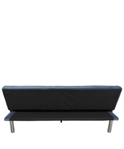 Καναπές Κρεβάτι ArteLibre ELVORE Μπλε Ύφασμα/Ξύλο 190x83x74cm