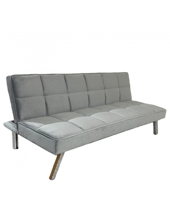 Καναπές Κρεβάτι ArteLibre ELVORE Γκρι Ύφασμα/Ξύλο 190x83x74cm