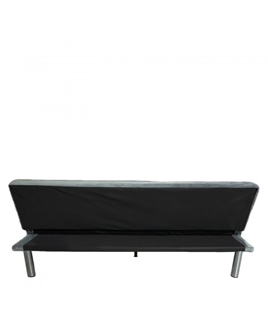 Καναπές Κρεβάτι ArteLibre ELVORE Γκρι Ύφασμα/Ξύλο 190x83x74cm